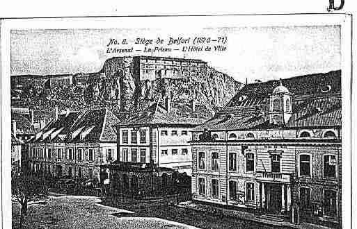 Ville de BELFORT Carte postale ancienne